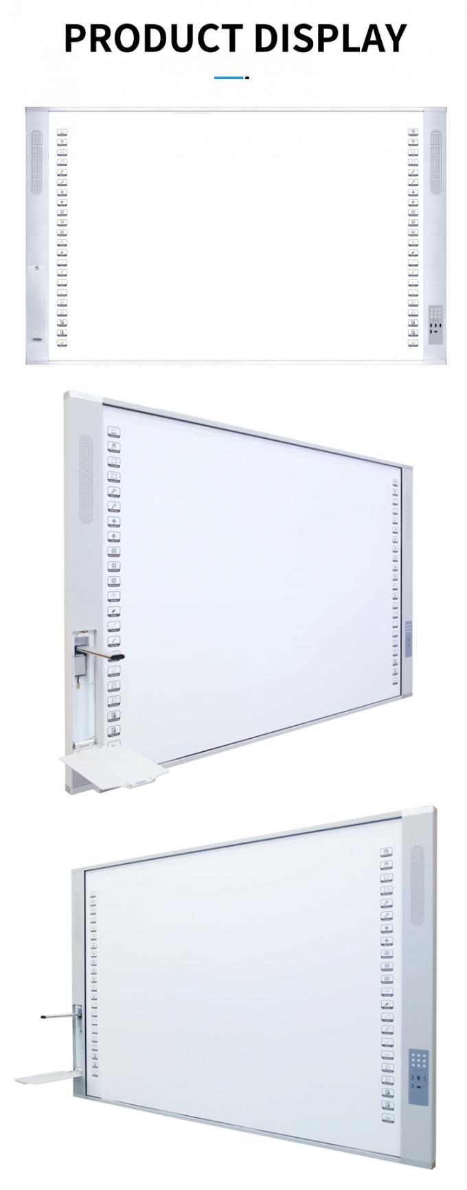 96 inch draagbaar interactief whiteboard smart whiteboard met laserprojector 10