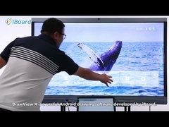 100'' Alles-in-één Interactief Whiteboard, Infrarood Touchscreen Smart Board