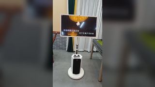 32 inch slimme draagbare monitor met soundbar
