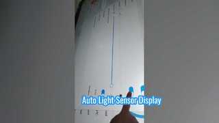 Automatische lichtsensor instellen - iBoard interactief flatpaneldisplay