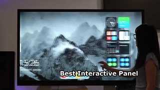 Concurrerende oplossing: iBoard interactief flatpanel