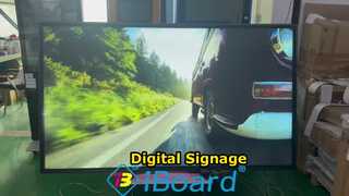 Digitale monitor van 75 inch