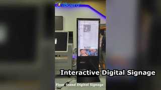 digitale signage van de vloertribune kiosk
