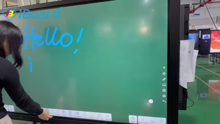 Interactief flatpanel voor bedrijven en onderwijs