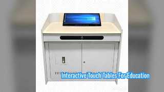 Interactieve touchscreentafel voor onderwijs en vergaderingen