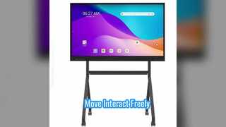 Mobiele tv-wagen 65-86 inch interactieve displays