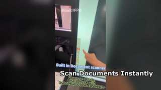 iBoard IFPD met documentscanner