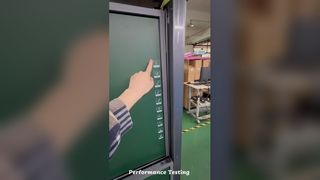 Verschuifbaar whiteboardpaneel