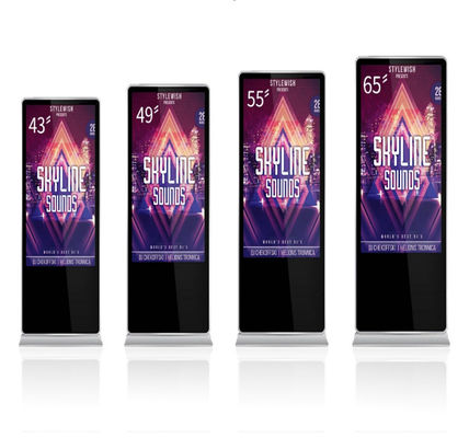 Het nieuwe het type van Ontwerp Multiaanraking A LCD Comité leidde het Touche screenkiosk van de Digitale Vertoningskiosk voor Reclame