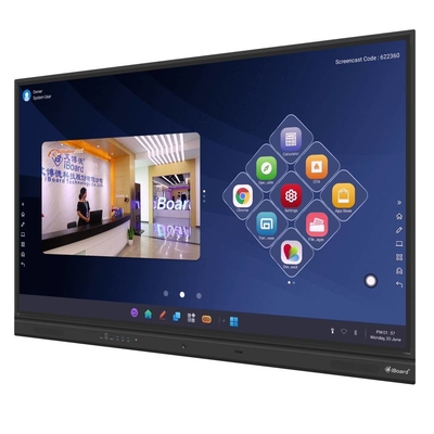 iBoard 75 86 Inch Smart Touch Screen Interactief Board Display Interactief Whiteboard