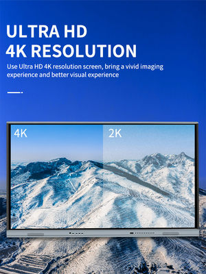 86 inch All In One Computer Interactief Touch Screen Smart TV Monitors Display Apparatuur voor onderwijs en vergaderingen