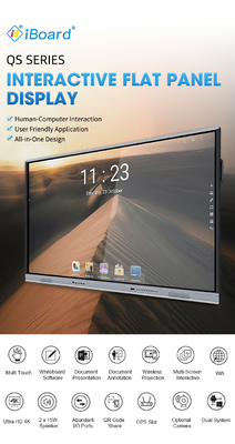 5000Gecertificeerd Android 13 IR Touch Display Interactief Whiteboard Touch Screen Monitor