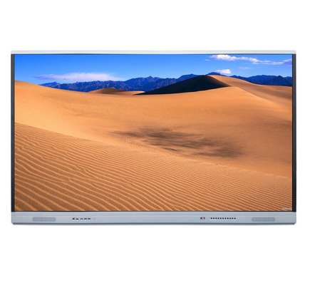 De multiaanraking richt Interactieve Touch screenmonitor allen in