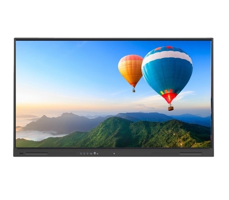 De multiaanraking richt Interactieve Touch screenmonitor allen in