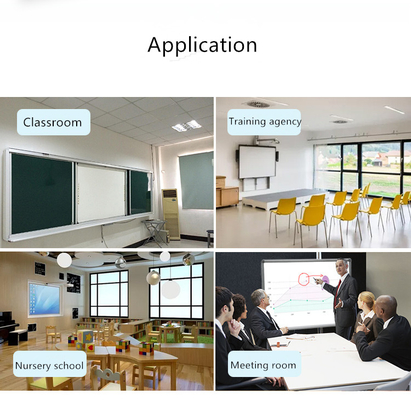 Infrarood Interactief Whiteboard Leerbord Multifunctionele schrijfsoftware Vingeraanraking