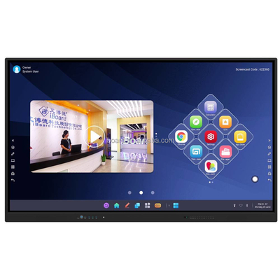 Multi Touch Android 13 iBoard Interactief Whiteboard Win Touch Panel Display Smart Monitor Voor onderwijsonderwijs