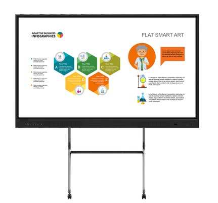 Interactieve display VON-ID8624 voor schoolklasstraining met camera