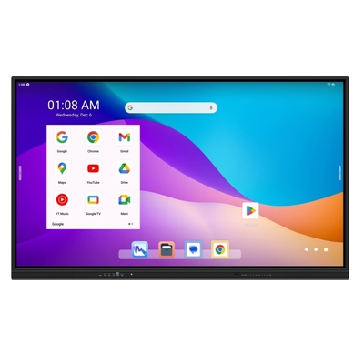 75 inch interactief whiteboard display met elektronische standaard