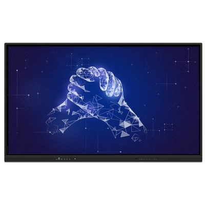 Interactief aanraakscherm Whiteboard Media TV Video Player Display Met Android Win OS USB VGA AUDIO Voor schoolkantoor