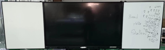 75 inch interactief scherm met elektronische standaard met zijkanten