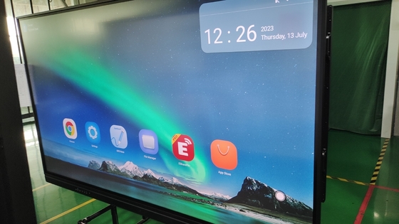 Interactief touchscreen Whiteboard 65 75 86 98 inch USB HDMI 20 punten Android 13 8+128G PC OPS Display Voor scholen
