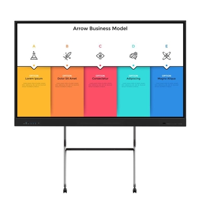 LCD Smart Board Display Vergadering Digitaal Interactief Whiteboard School Onderwijs Onderwijs Elektronisch 4k Smart Board