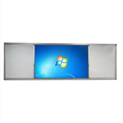 75 inch interactief platte scherm multi touchscreens met schuifbord