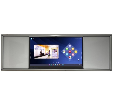 75 inch interactief platte scherm multi touchscreens met schuifbord