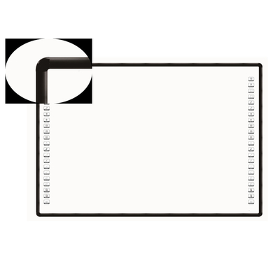 Interactief projectorbord 4K 82 85 102 Inch zijbalk 10 Touch Points USB PC Pen Finger Writing White Board Voor scholen