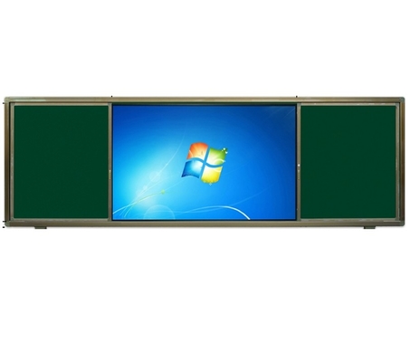 Interactief plat paneel van 86 inch met schuifbord