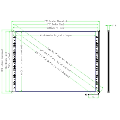 Best verkopende Finger Touch Smart Digital Board draagbare interactieve whiteboards voor scholen Multimedia klaslokaaluitrusting