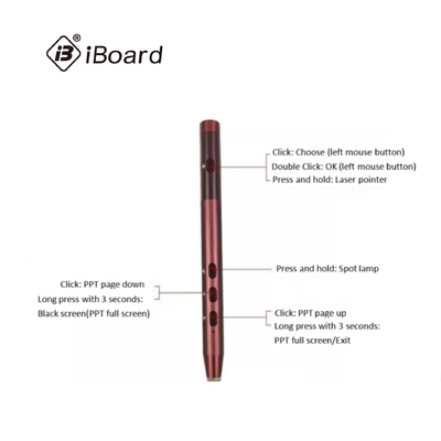 Micro USB Intelligent Pen 2.4GHz RF draadloos voor interactief touchpaneel