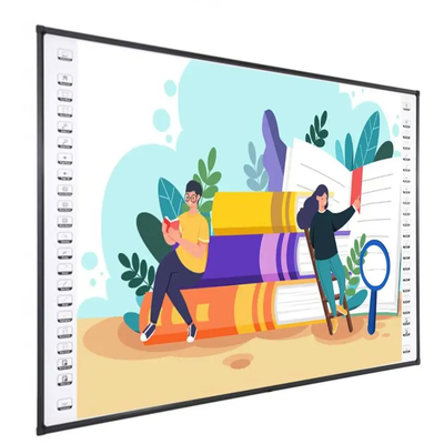 Aluminium frame interactief whiteboard met 3840*2160 kristalhelder display