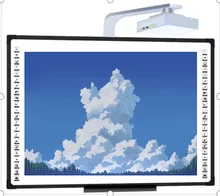 55/65/75/86/98 Inch Optioneel Infrarood Interactief Whiteboard 2mm Positieregtigheid