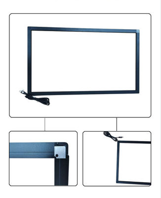 19"65"75"86" Multi IR Touch Screen Frame Overlay Interactieve IR Frame Voor Smart TV Interactie Monitor