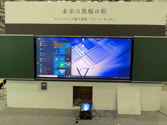 Intelligent Blackboard Recordable 75 86 98 inch Whiteboard Greenboard OPS 40 Touch Points HDMI USB-poort voor universiteit