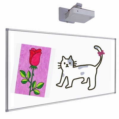 86 inch Infrarood Interactief whiteboard Marker schrijven Touch board Keramisch oppervlak voor projector