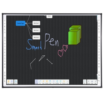86 inch Infrarood Interactief whiteboard Marker schrijven Touch board Keramisch oppervlak voor projector