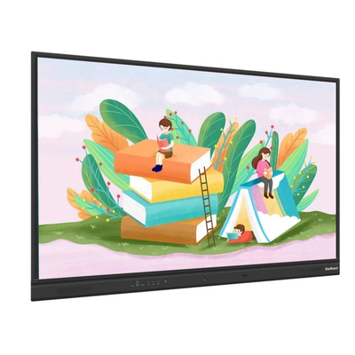 65 75 86 inch 4K Ultra HD Windows OS Smart Board Wandmontage LCD-scherm met verplaatsbare standaard