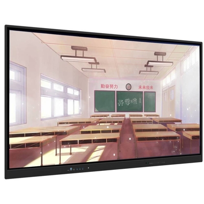 Smart Interactive Whiteboard 4K HD Touch Screen Tempered Glass Geestenherkenning voor het onderwijzen van schoolkinderen