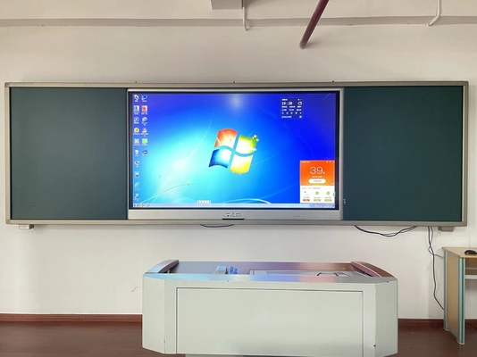 Interactieve handherkenning Intelligent greenboard 16:9 Multi touch 10-32 punten 8 64G RAM ROM Android PC Whiteboard