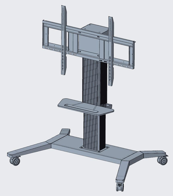Interactieve Smart Board Stand met kanteling en hoogte verstelbaar voor 55 ~ 86 inch boards