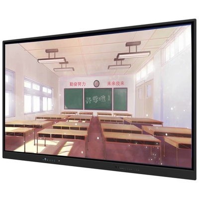 86 inch Android 13 20 touchpoints 220V Power Supply Interactief touchscreen 4K Whiteboard Met camera microfoon voor onderwijs