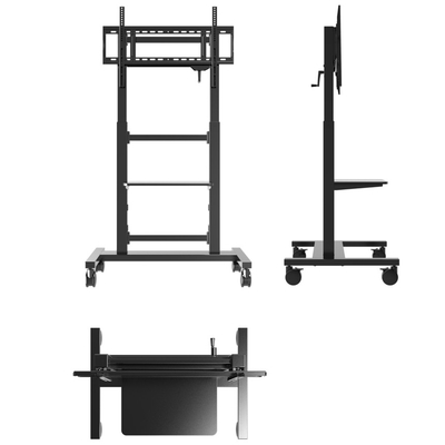 65 75 Inch Mobile Stand Voor Interactief Flat Panel Wand TV Mobile Bracket Voor Smart Board Met Concurrerende Prijs