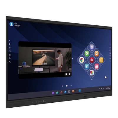 IR Interactief Whiteboard EDLA Google Gecertificeerd Zwart Android OPS 40 Punten Monitor met NFC Licht Sensor Voor schoolkind