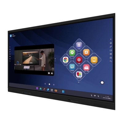 IR Interactief Whiteboard EDLA Google Gecertificeerd Zwart Android OPS 40 Punten Monitor met NFC Licht Sensor Voor schoolkind