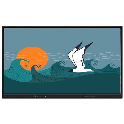 86 inch kids Interactief touchscreen monitor Android 13 20 punten Screen Share Wifi 6 BT 5 Handschrift Regonisation