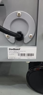 CE AC Charging DC Charging And USB Type-A Type-C Vault Storage IPad Charging Cart Mobiele oplaadkas met wielen