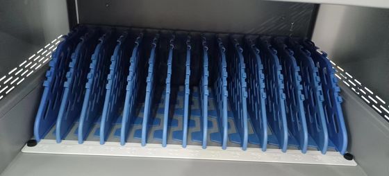 CE AC Charging DC Charging And USB Type-A Type-C Vault Storage IPad Charging Cart Mobiele oplaadkas met wielen