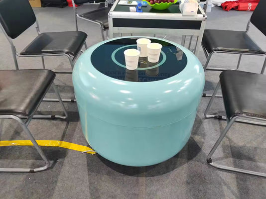 Smart Mobile Refrigerator X1 Draagbaar met universele wielen Hydraulisch Lifting Cover 130L Koelkast Draadloos opladen